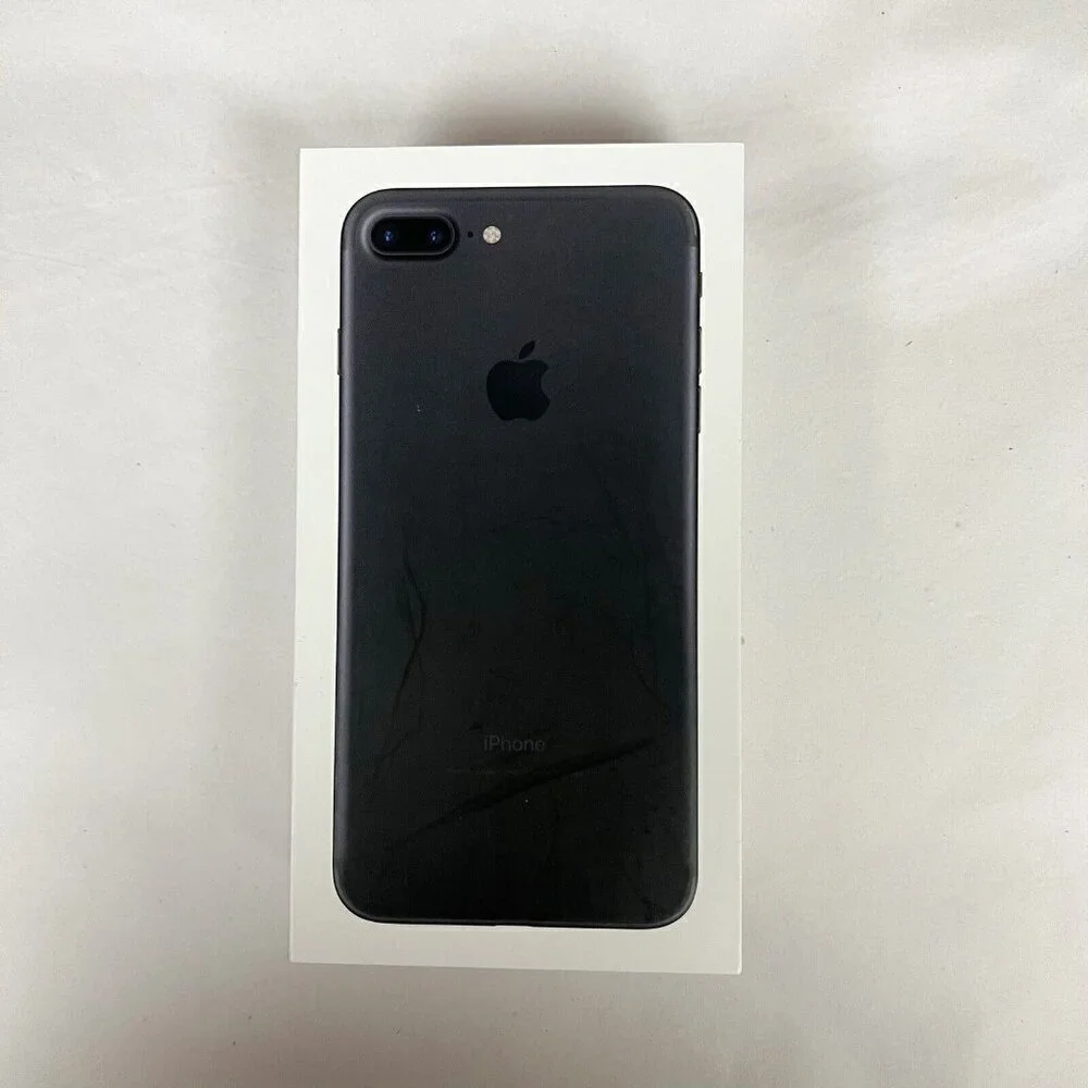 Apple iPhone 7 Plus Empty Original Retail Box 32GB - EMPTY BLACK - BOX ONLY
